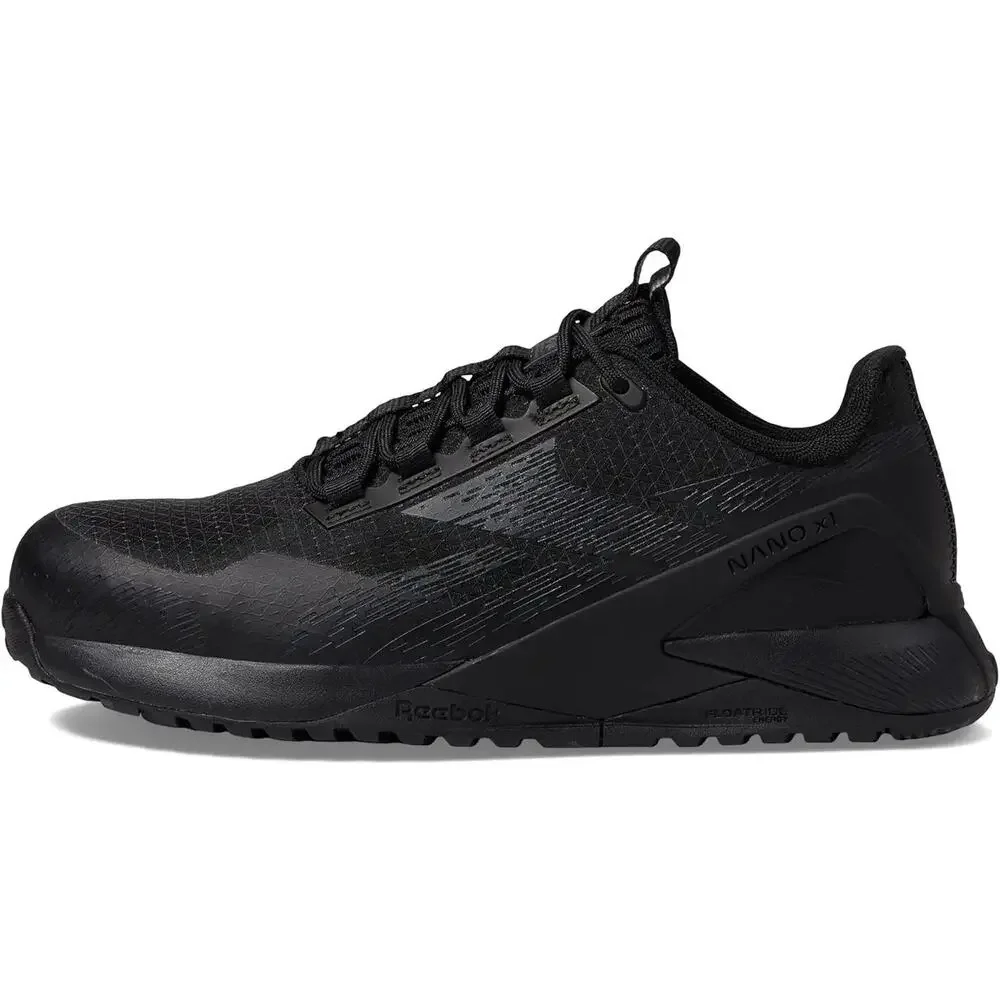 Reebok Womens Nano X1 Adventure EH Comp Toe Work Sneakers US 6.5 M Black GUC
